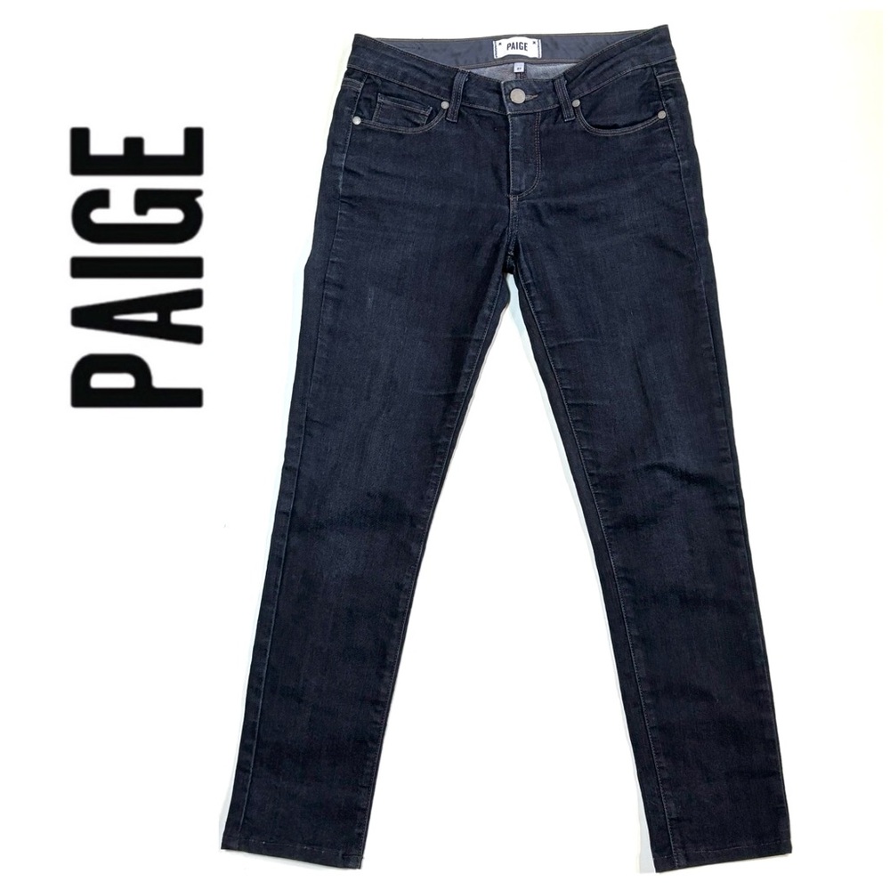 PAIGE Skyline Skinny Dark Wash Jeans 27